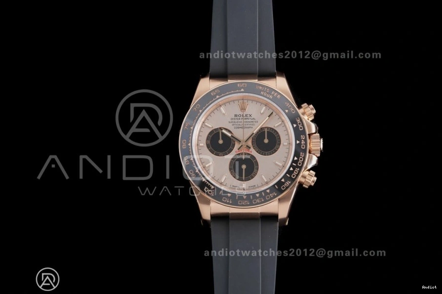 Daytona 126515 On RG Stick DD4131 Oyster-flex 1:1 VSF Black Gain Weight Best Edition Strap Marker Sub-dial Dial 0315